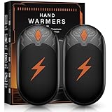 Hand Warmers Rechargeable 2 Pack, Electric Hand Warmer Up to 24Hrs, Wolf-Shape, Portable Reusable HandWarmer, Winter Gifts for Camping, Hunting, Fishing, Christmas