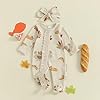 Dobeiokal Thanksgiving Baby Girl Outfit Fall Winte... #4