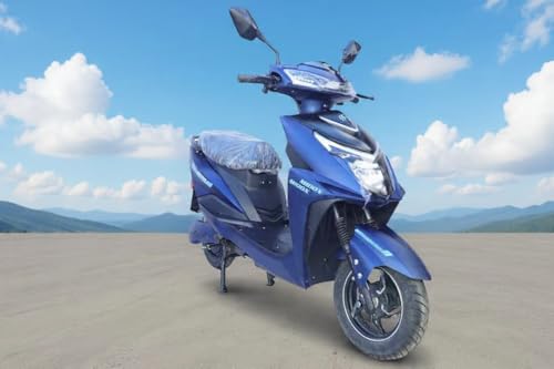 Image of Mioox Electric Scooter Adult, Electric Scooter for Men with 48V 35AH Lithium Battery,60-80Km Range,40Km /H Speed, Front &Rear Drum Brakes, LED Or LCD Headlight,Non-RTO