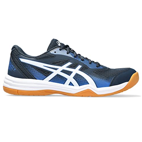 Asics Men's Upcourt 5 Volleyball Shoes, 10, French Blue/White #TOP4