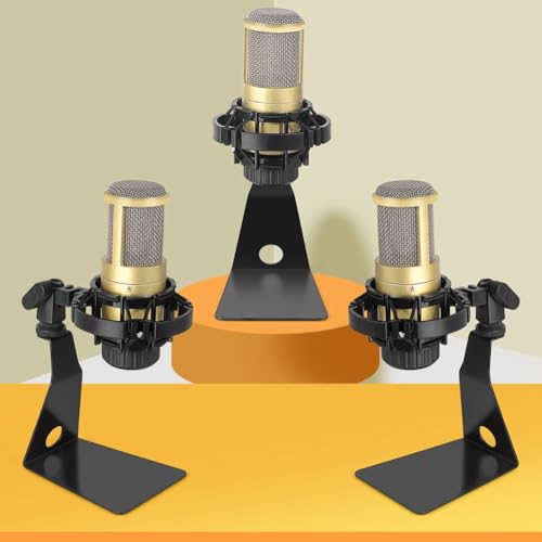 Plmvhpb Spider-Mikrofon Shock Mount Kondensator-Mikrofone Universal Shockmount Ständer Mikrofonhalterung