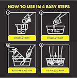 Fabric Wash & Dye Intense Black – All-in-One Laundry Colour Dye | Easy Machine Use for Cotton, Linen, Viscose, Clothes & Home Textiles – 350g - Image 4