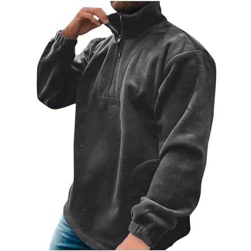 Pull à fermeture éclair 1/4 homme pour les sorties d'automne - 2