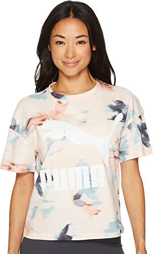 PUMA Women's Classics T7 All Over Print T-Shirt