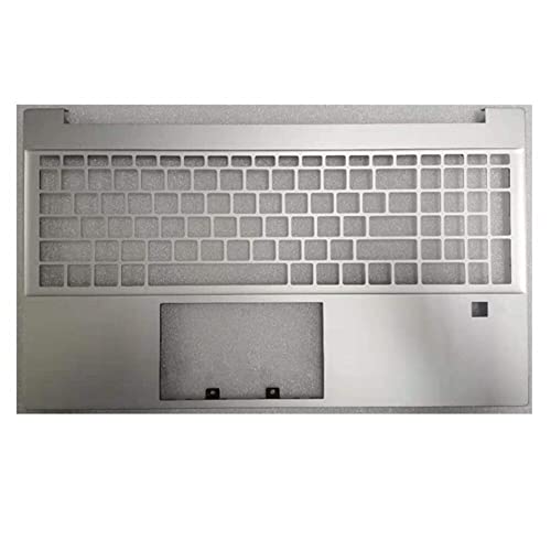Coque de remplacement clavier HP Pavilion 15-eh argent US pour réparer un PC portable