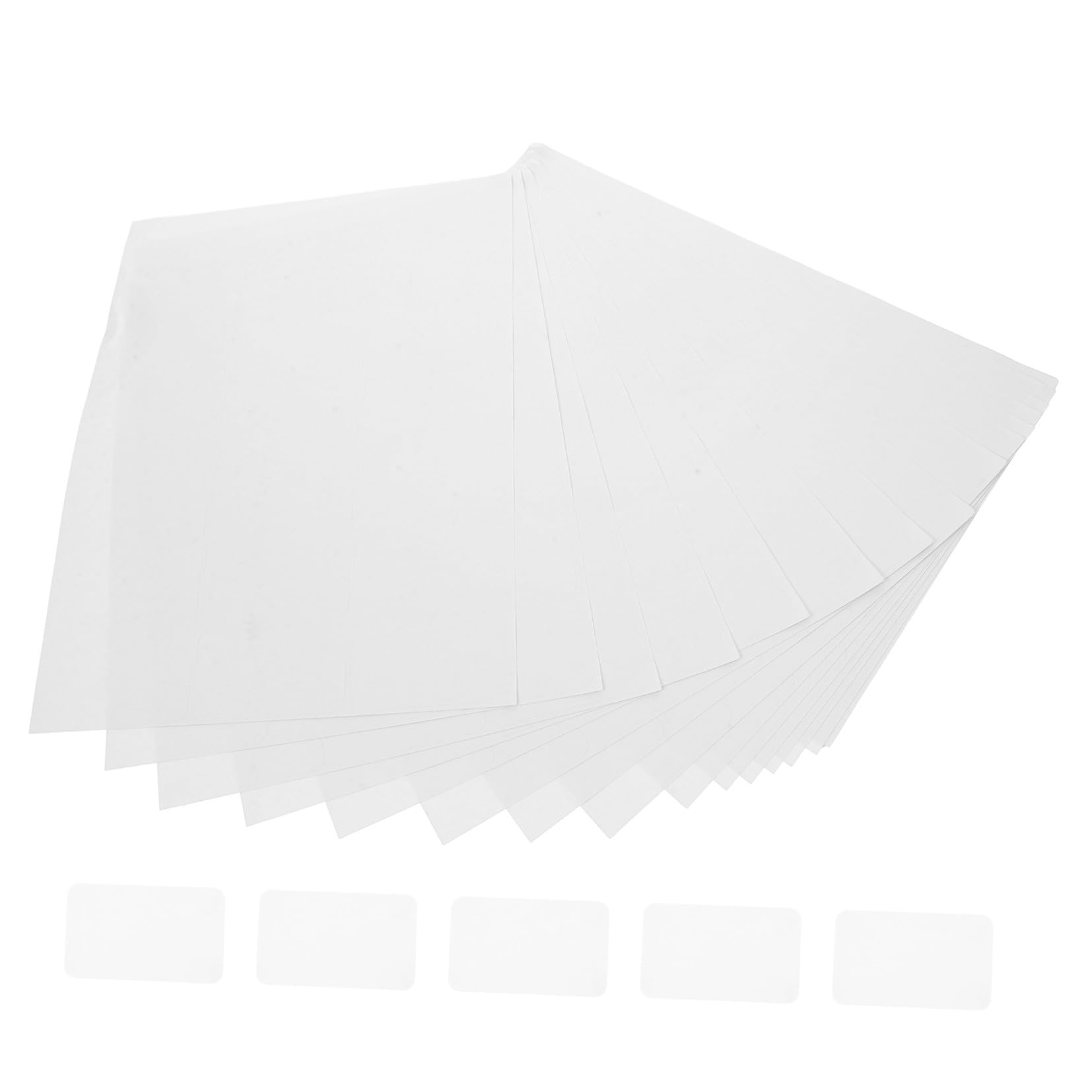 DOITOOL Etichette Adesive in Carta Bianca A4 21 Adesivi per Foglio, 100 Fogli Adesione Precisa e Forte, per Ufficio e Logistica