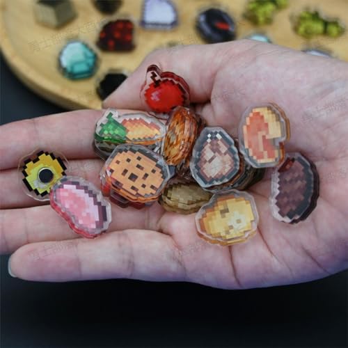 Imán de nevera con 90 piezas, diseño vintage miniatura 3