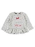 LOSAN Conjunto de ropa de punto para niña, entretiempo Grigio E Blu 74 cm