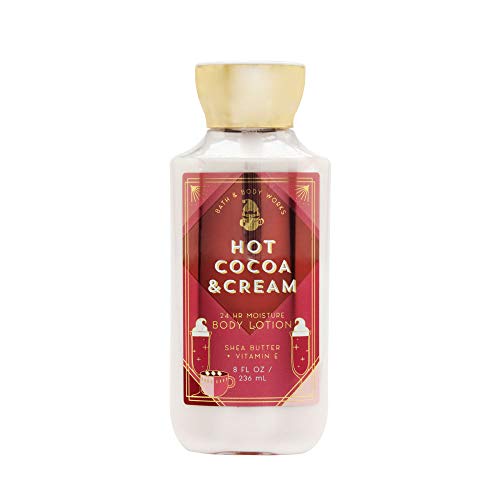 Bath and Body Works Hot Cocoa & Cream Super Smooth Shea Butter and Vitamin E Body Body Lotion 8 Ounce