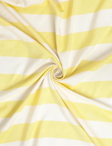 Image of 100% Bamboo Extra Large Bath Towel Highly Absorbent, Spa-Soft & Lightweight, Towel for Daily Use, Beach, Gym, Pool, Travel and Yoga | 33 x 63 Inches (Butter Yellow)