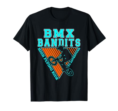 BMX Bandits Flying Up Ride to Adventure | Cyclists Cyclists T-Shirt