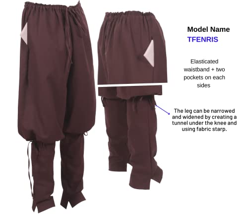 TFENRIS Canvas-Medieval Viking Canvas Trouser2