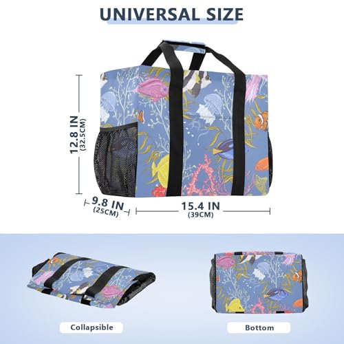Beach Bag Pool Bag Large Reusable Shopping Bags with Handles3