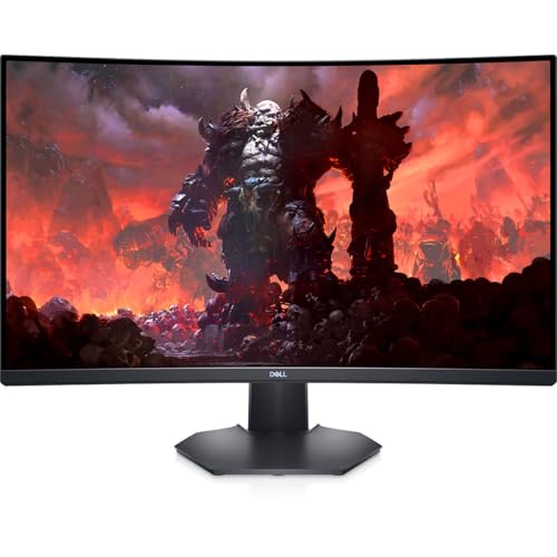 Image of DELL S3222DGM 32 2K QHD 2560 X 1440 165HZ CURVED SCREEN GAMING MONITOR