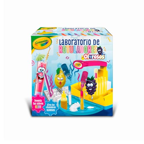 Laboratoire de marqueurs odorants néon Crayola : fini l'ennui