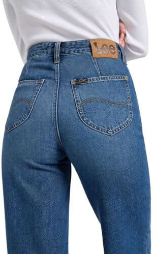 LEE - Jeans Damen - High Waist Wide Leg Fit - Stella - Ink Pool – Ansicht 5