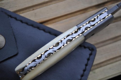 Perkin Knives - Handmade Damascus Pocket Knife - Beautiful Folding Knife #TOP4
