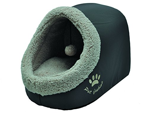 VADIGRAN - Mobiliario para Perro Igloo Coffee Oxford 45 x 36 x 35 cm