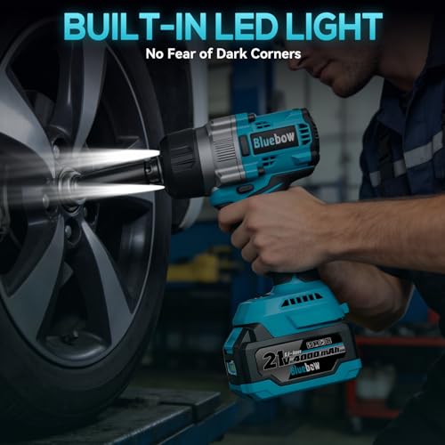 Heavy Duty Cordless Impact Wrench Kit