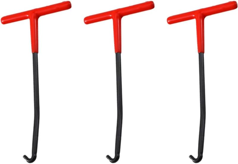 3 Pcs Exhaust Spring Puller Tool Spring Removal Tool Universal Exhaust Spring Hooks for Motorcycle, Dirt Bike, Snowmobile, Lawn Mower