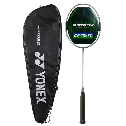 Yonex Astrox NextAge UNSTRUNG Badminton Racket, 4U5, Light Grey