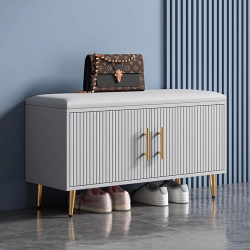 Armoire à chaussures avec banc intégré pour entrée ordonnée - 7