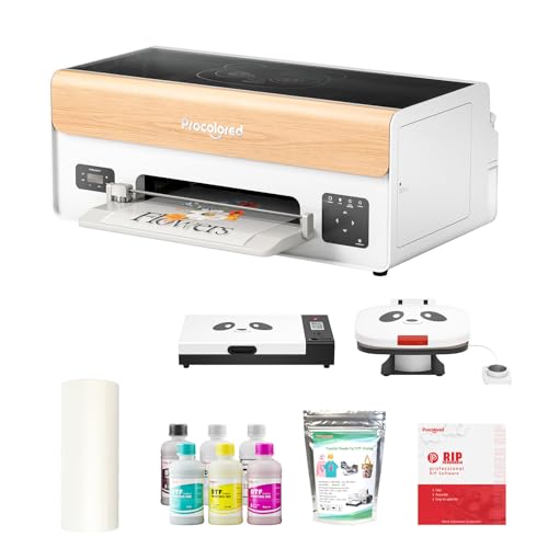 Procolored P13 Impresora DTF A3 XP600 con Horno de Curado y Plancha de Calor Transferencia Directa a Película Limpieza Automática Compatible con Windows para Camisetas y Textiles