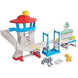 PAW PATROL 6066043 Cat Pack-Abenteuerbucht Spielset mit Aussichtsturm und 2 Actionfiguren