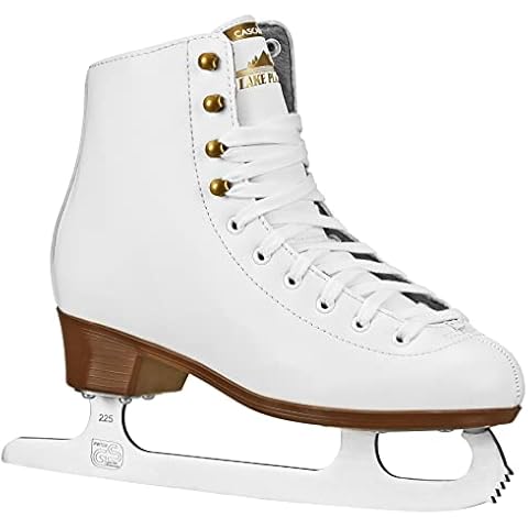 Lake Placid Cascade Women's Figure Ice Skate White Size 8 Cover