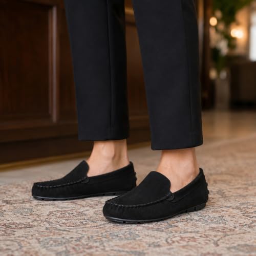 Image of Bernal Loafers for Women Business Casual Slip On Flats