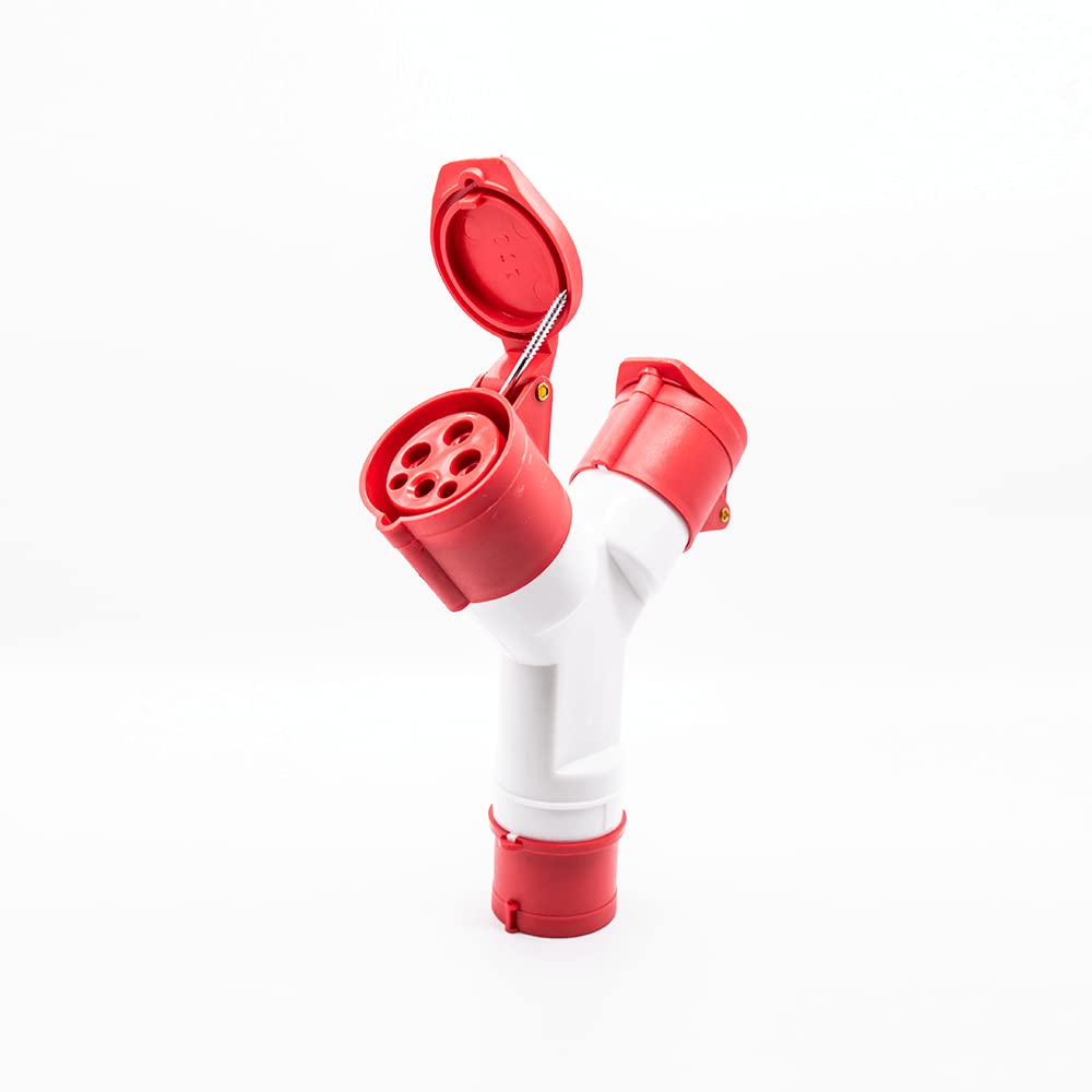 IEC60309 Industrial CEE Connector Socket 4P 32A 380V-415V 3P+E 6h IP67