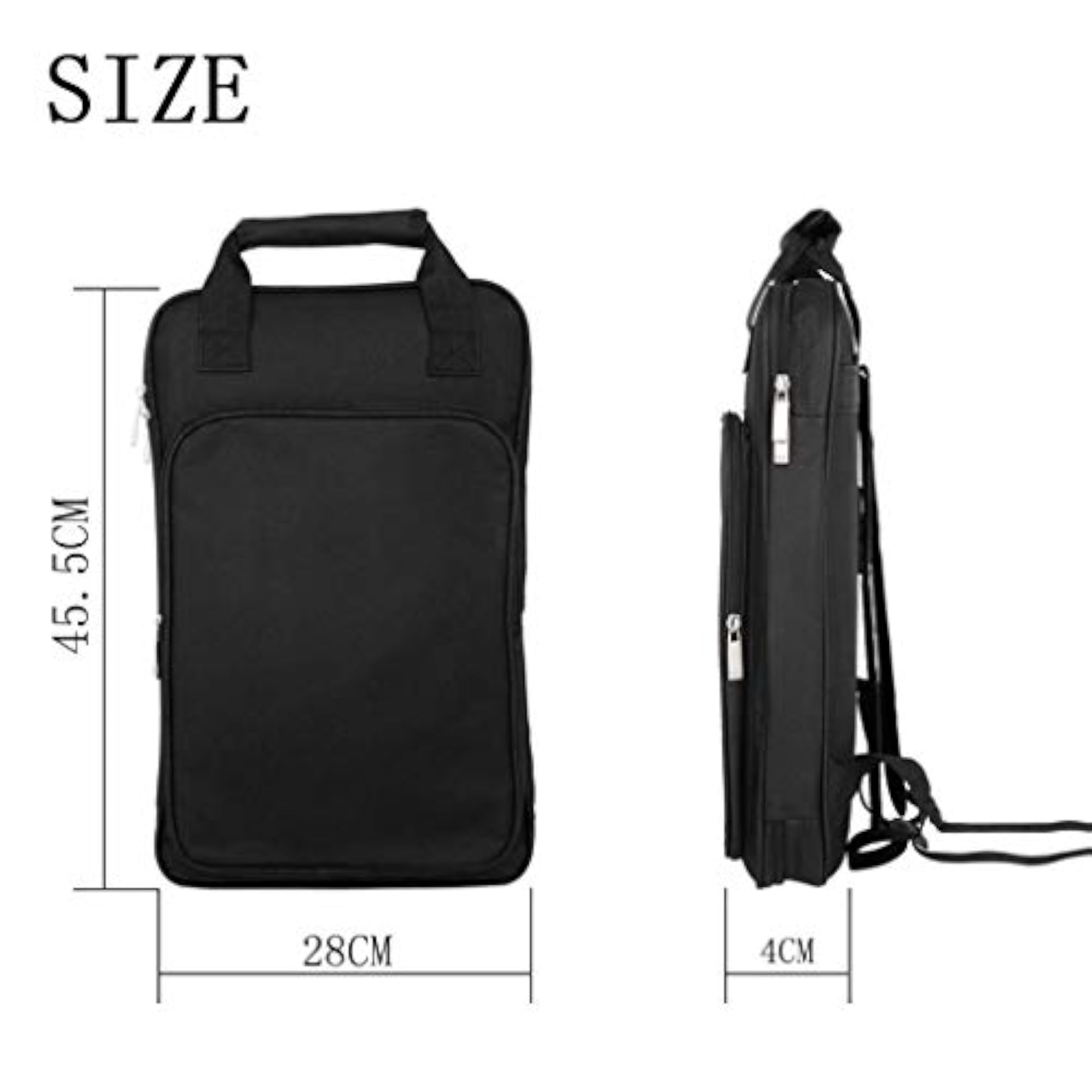 W-55 Black Shoulder Bag Drum Stick Gig Bag