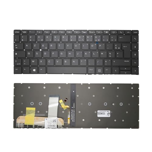 Clavier AZERTY pour HP EliteBook 1040 G4 G5 G6 rétroéclairé L29072-051