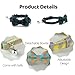 GUANLANT 4 pcs Bow Tie Collars for Cat, Breakaway Plaid Cat Collars with Adjustable Bow Tie for Girl Boy Kittens Puppies
