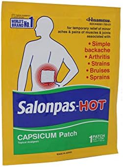 Salonpas-Hot Capsicum Patch 1 Each (Pack of 3)