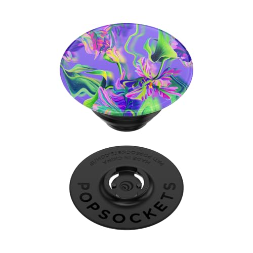 Image of PopSockets Phone Grip with Expanding Kickstand, Adhesive Grip - Bleary