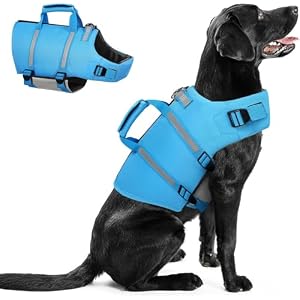 Dog Life Jacket, XS Dog Life Vest,High...