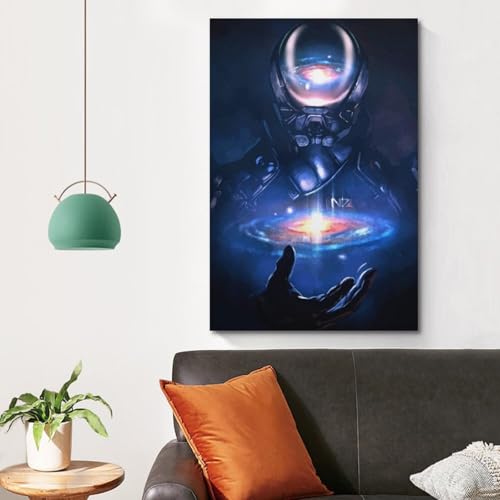 ACIFHGUE Mass Effect Andromeda Game Poster Poster Decorative Painting Canvas Wall Posters And Art Picture Print Modern Family Bedroom Decor Posters 08x12inch(20x30cm) - Image 3