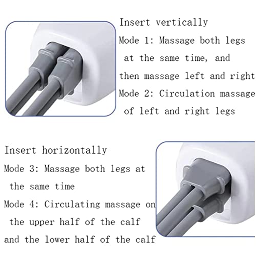 Massage de circulation des jambes par compression d'air pour mollets et cuisses