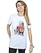 Produktbild The Big Bang Theory Damen Big Poster Boyfriend Fit T-Shirt Weiß XX-Large