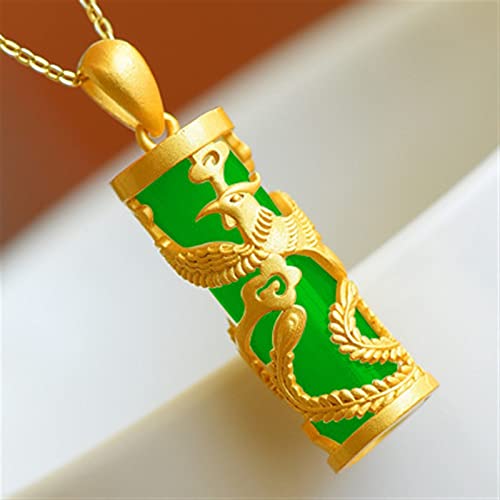 Collier dragon phénix jade pour sublimer votre style au quotidien