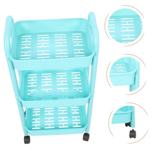 CIYODO Rack De Carrinho Organizador De Carrinho De Armazenamento Rolante Carrinho De Armazenamento D