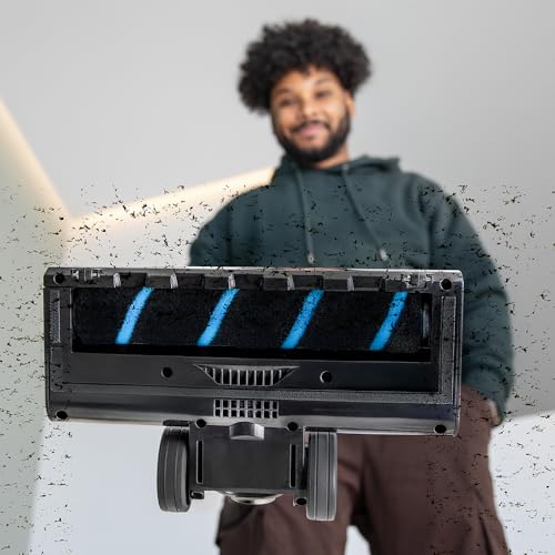 Cecotec Aspirateur Balai sans Fil avec Base de Vidange Scoba 2100 Station. 210W, Moteur Numérique Brushless, Pression d'Aspiration 20kPa, Autonomie 40 Min, 2 Modes, Brosse Jalisco, Accessoire 2 en 1.