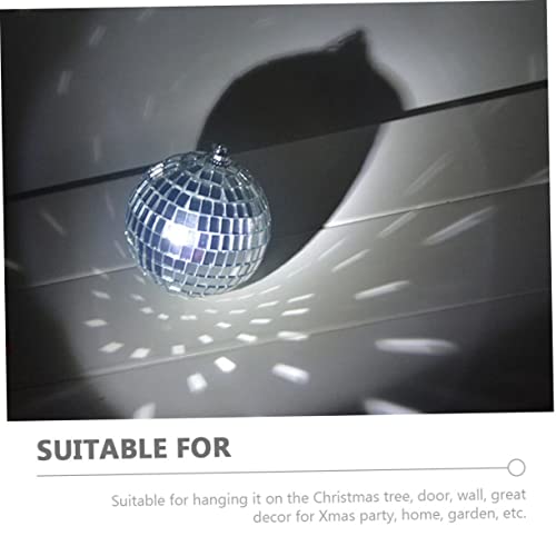 STOBAZA 4 Pçs Decoração De Bolo Decoração De Casamento Adornos Para De Disco Luzes Penduradas Bolas
