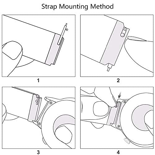 Bracelet montre en cuir interchangeable 24 mm pour remplacer une bande usée simplement - 6