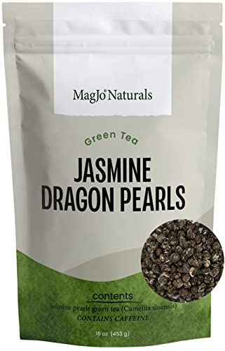 MagJo Jasmine Dragon Pearls, Rolled Green Tea 1 lb