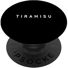 Tiramisu Cook Lovers / Tiramisu Pastry Chef / Modern Font PopSockets Adhesive PopGrip