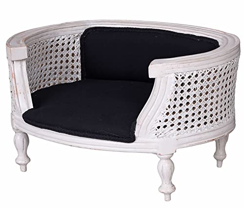 PALAZZO INT Barock Hundebett „Marie Antoinette“ | Handgearbeitetes...