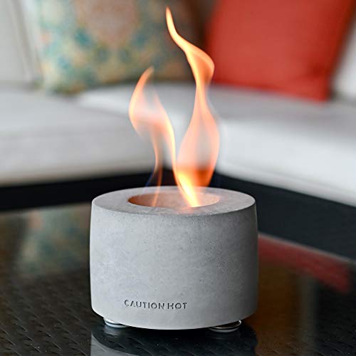 Colsen Tabletop Rubbing Alcohol Fireplace Indoor Outdoor Fire Pit