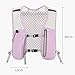 kowaku Backpack Running Vest Portable for Women Men Lightweight Vest Running Backpack for Camping Race Traveling, Purple